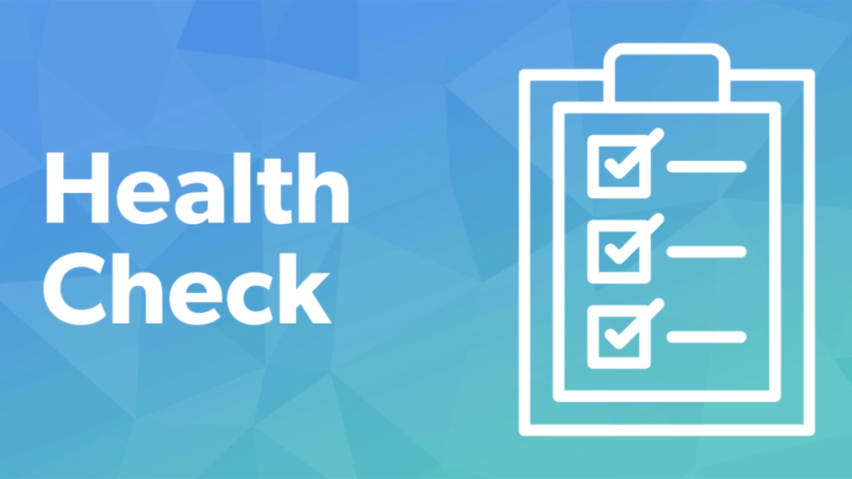 Symbol representing the physical activity readiness questionnaire (PARQ) health screening tool.