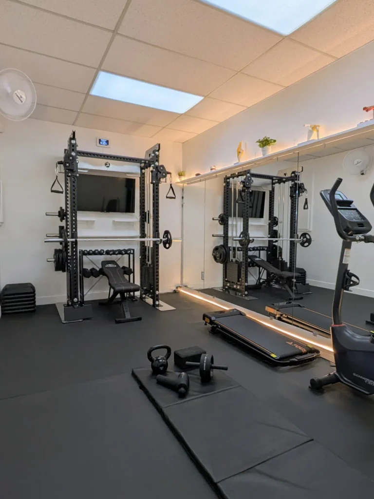 Kinesiology clinic and private gym at Tee Live Fitness And Kinesiology located in Langley.